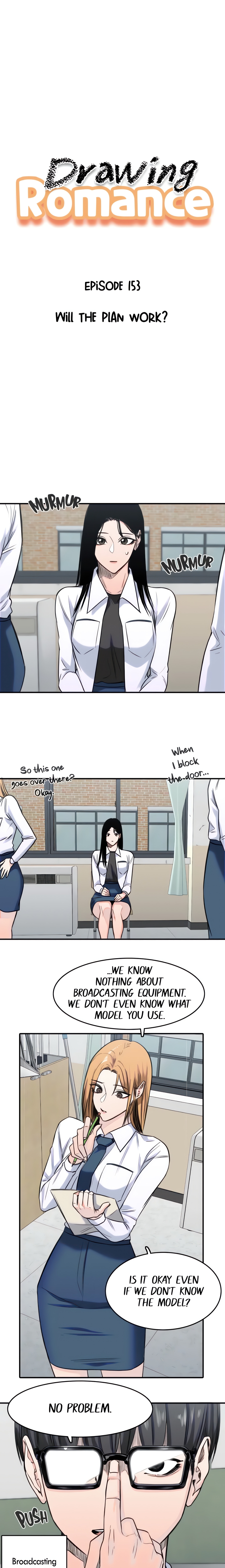 Drawing Romance (Official) chapter 153 page 1