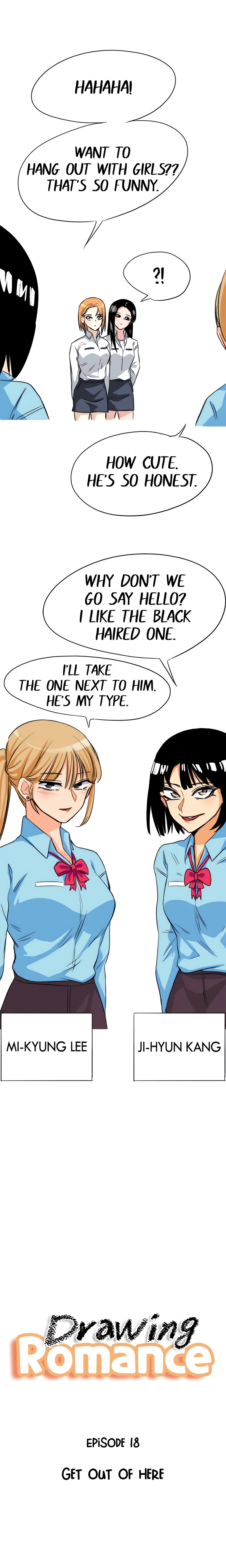 Drawing Romance (Official) chapter 18 page 1