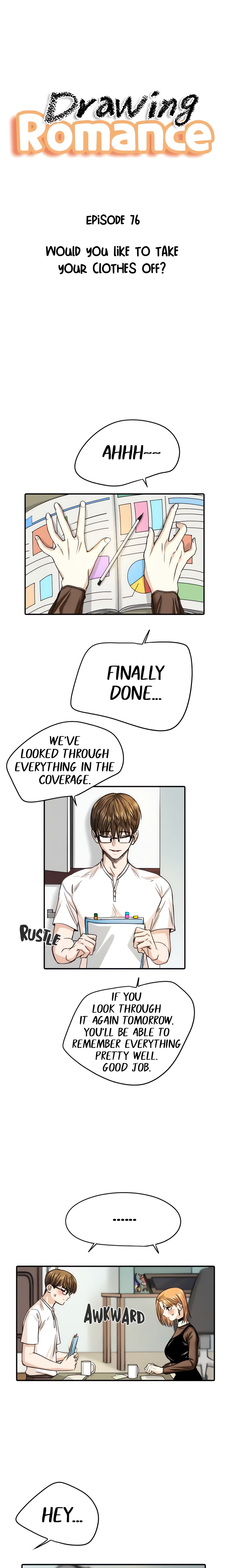 Drawing Romance (Official) chapter 76 page 1