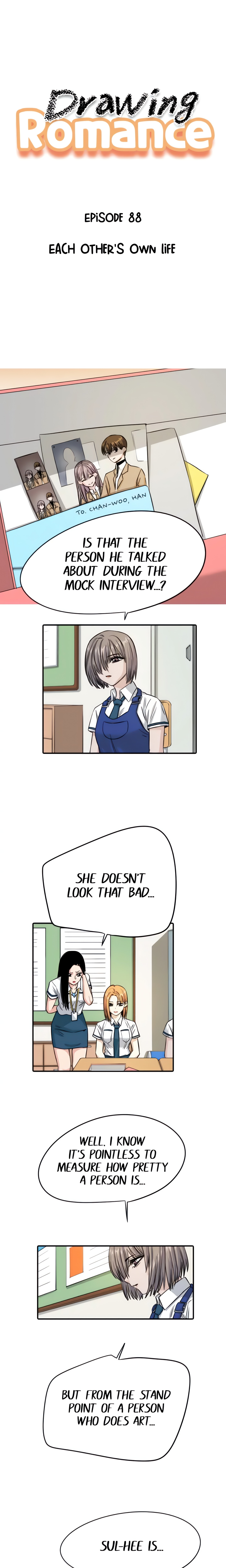 Drawing Romance (Official) chapter 88 page 1