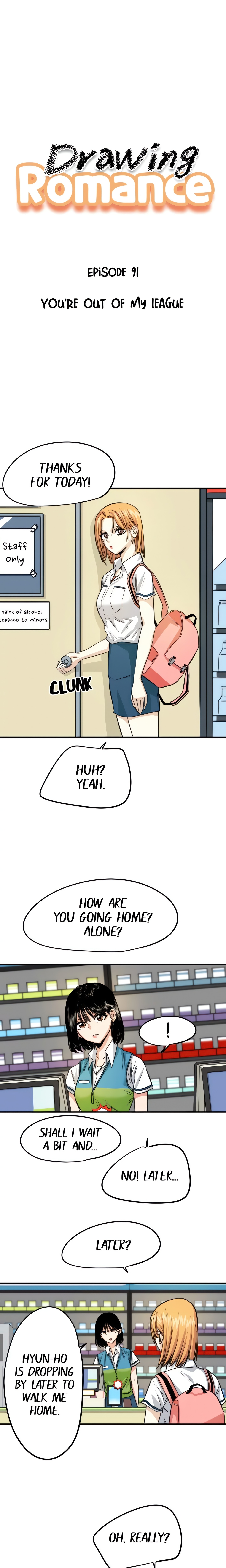 Drawing Romance (Official) chapter 91 page 1