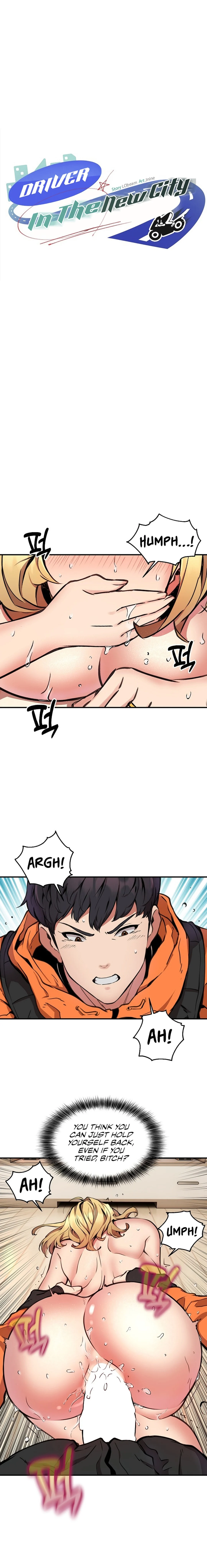 Driver in the New City chapter 5 page 1