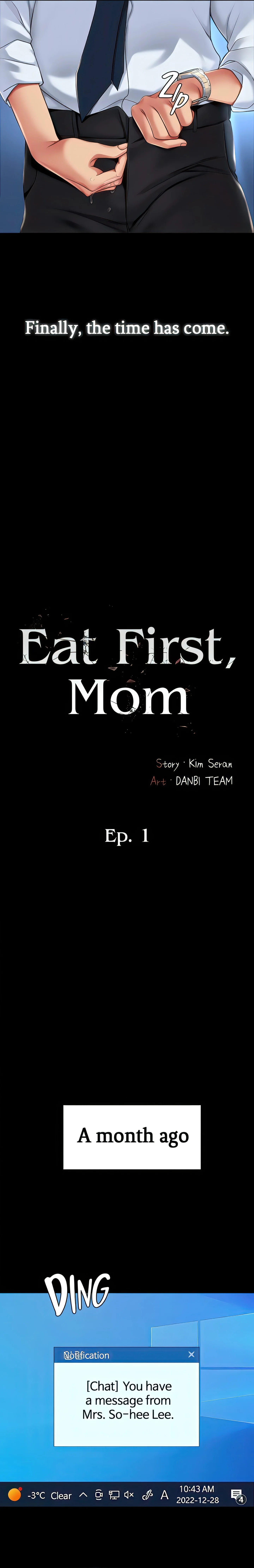 Eat First, Mom (Official) chapter 1 page 6