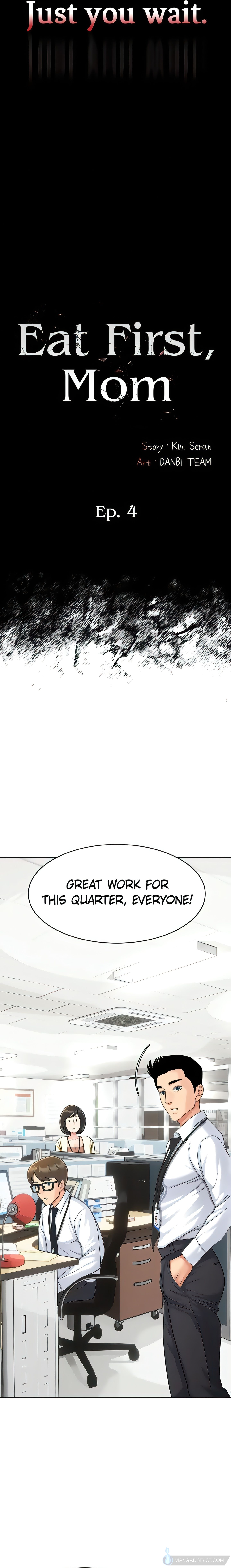 Eat First, Mom (Official) chapter 4 page 3