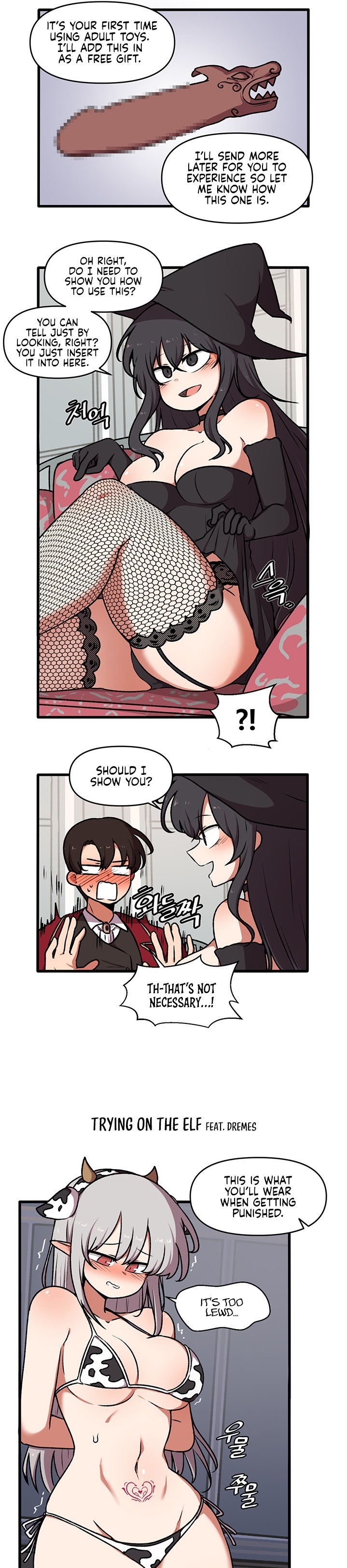 Elf Who Likes To Be Humiliated chapter 45 page 33