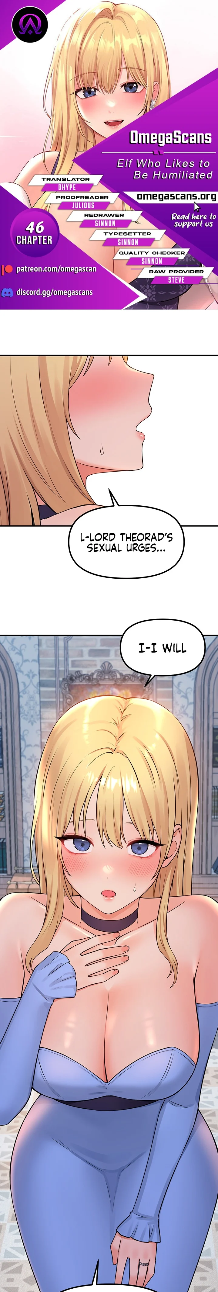 Elf Who Likes To Be Humiliated chapter 46 page 1