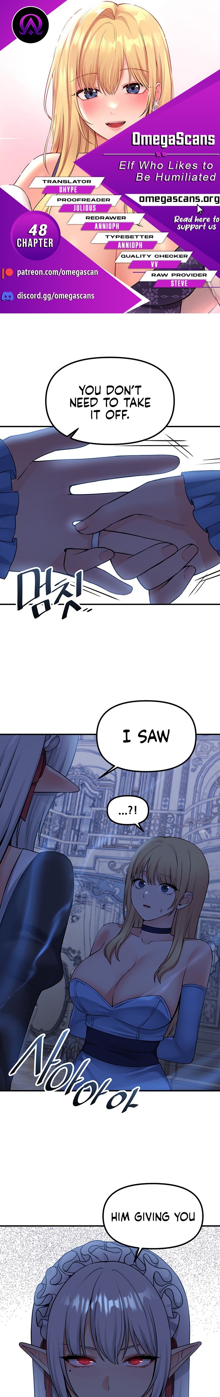 Elf Who Likes To Be Humiliated chapter 48 page 1