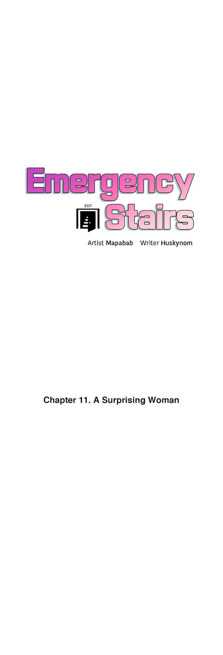 Emergency Stairs chapter 11 page 1