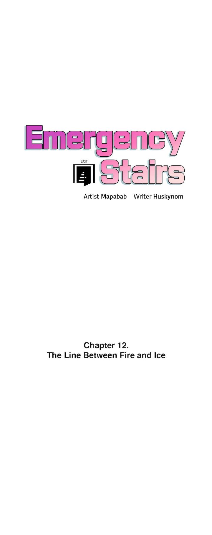Emergency Stairs chapter 12 page 1
