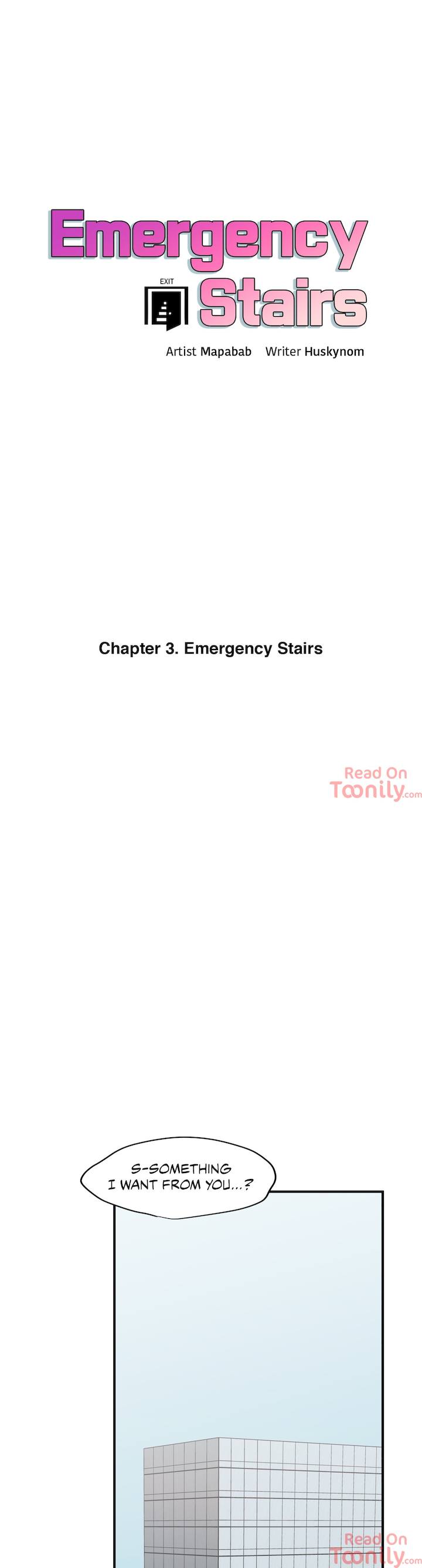 Emergency Stairs chapter 3 page 1
