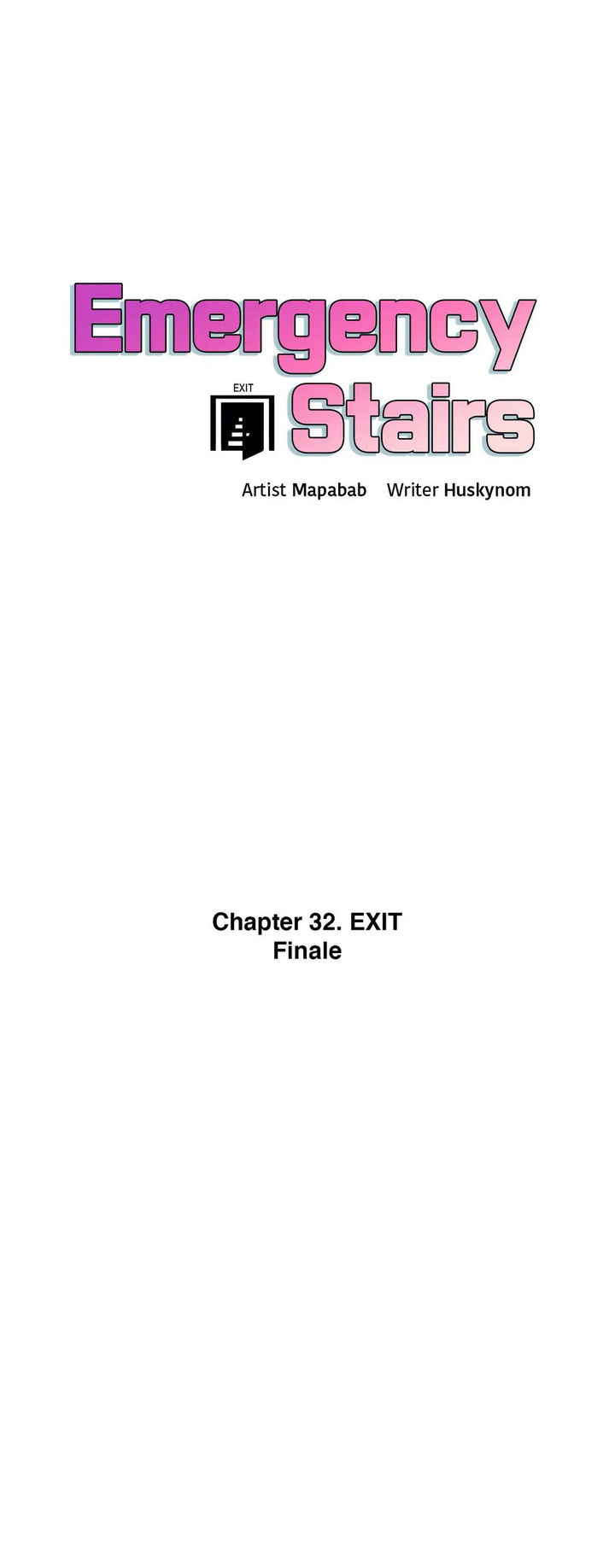 Emergency Stairs chapter 32 page 1