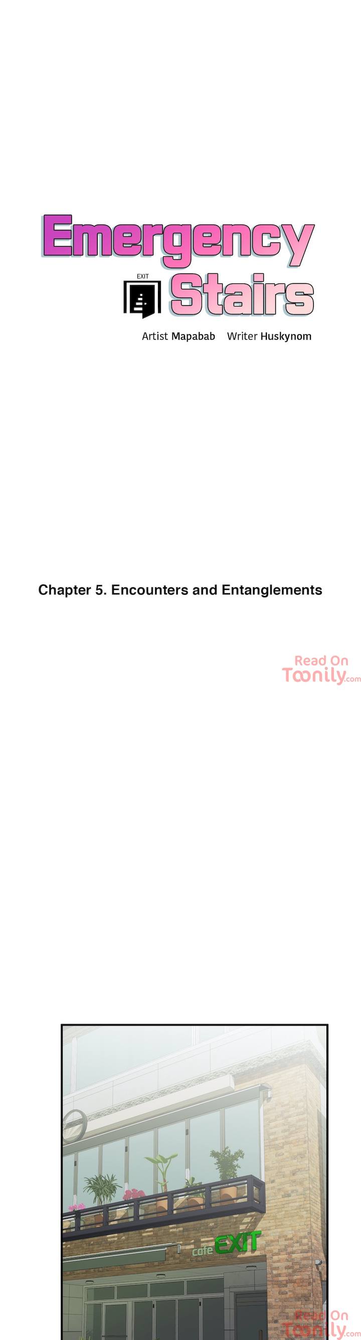 Emergency Stairs chapter 5 page 1
