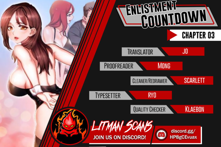 Enlistment Countdown chapter 3 page 1