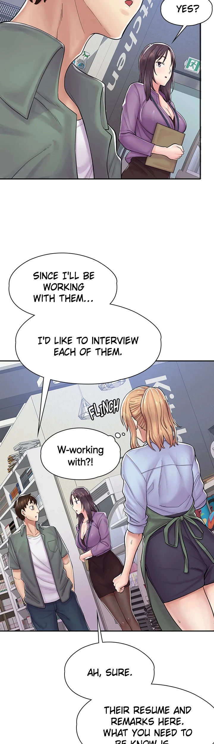 Erotic Manga Café Girls chapter 1 page 62