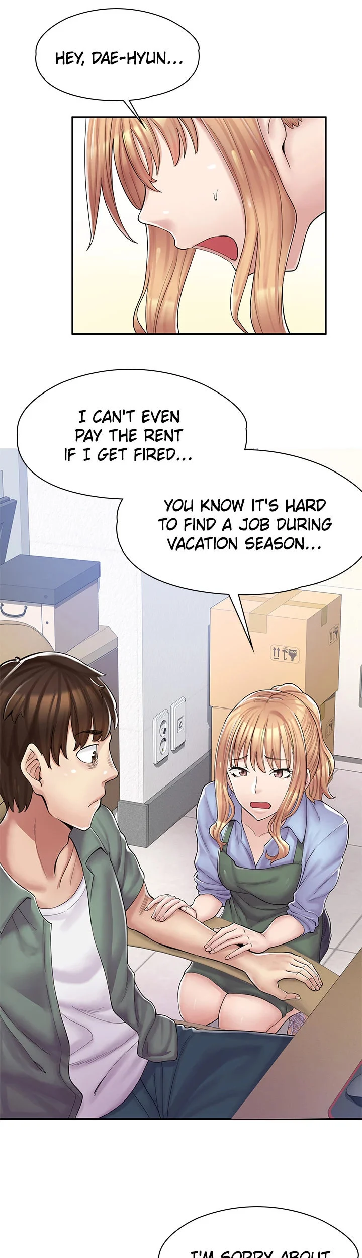 Erotic Manga Café Girls chapter 1 page 75