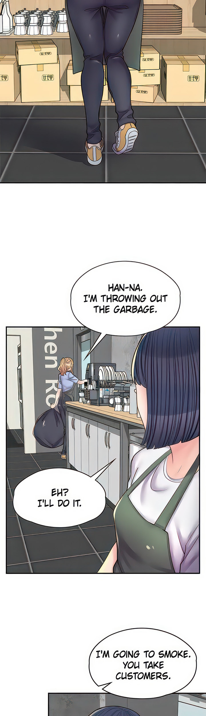 Erotic Manga Café Girls chapter 11 page 30