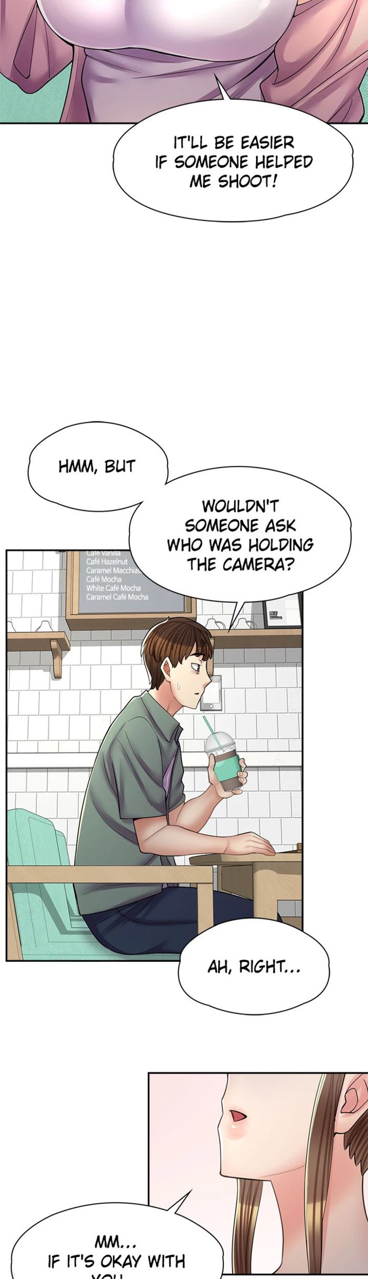 Erotic Manga Café Girls chapter 14 page 10