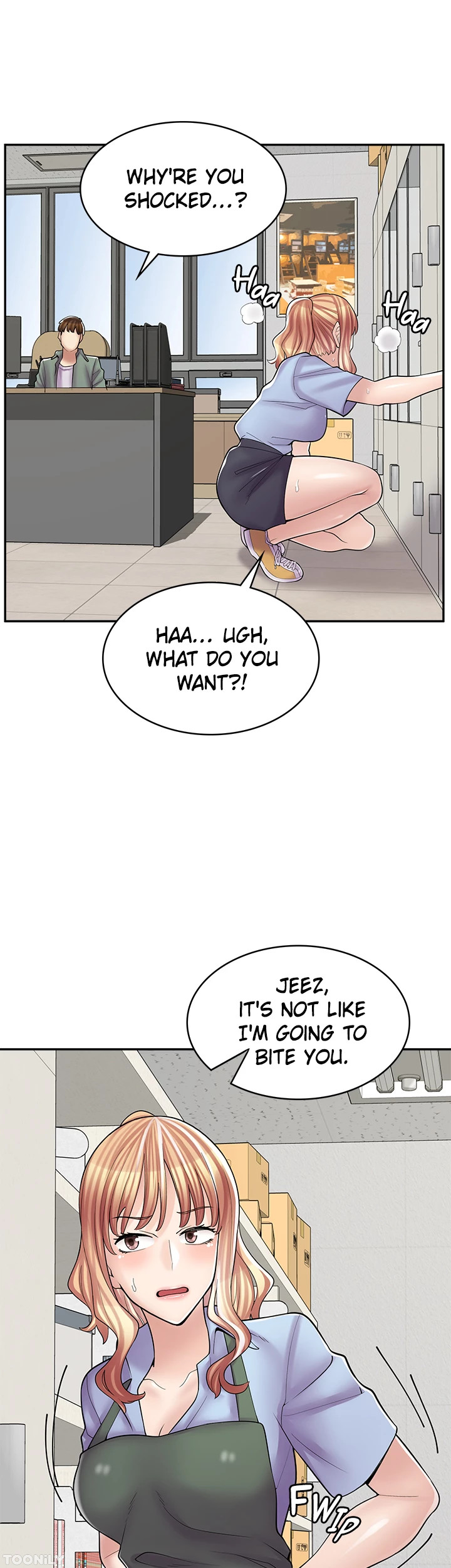 Erotic Manga Café Girls chapter 17 page 32