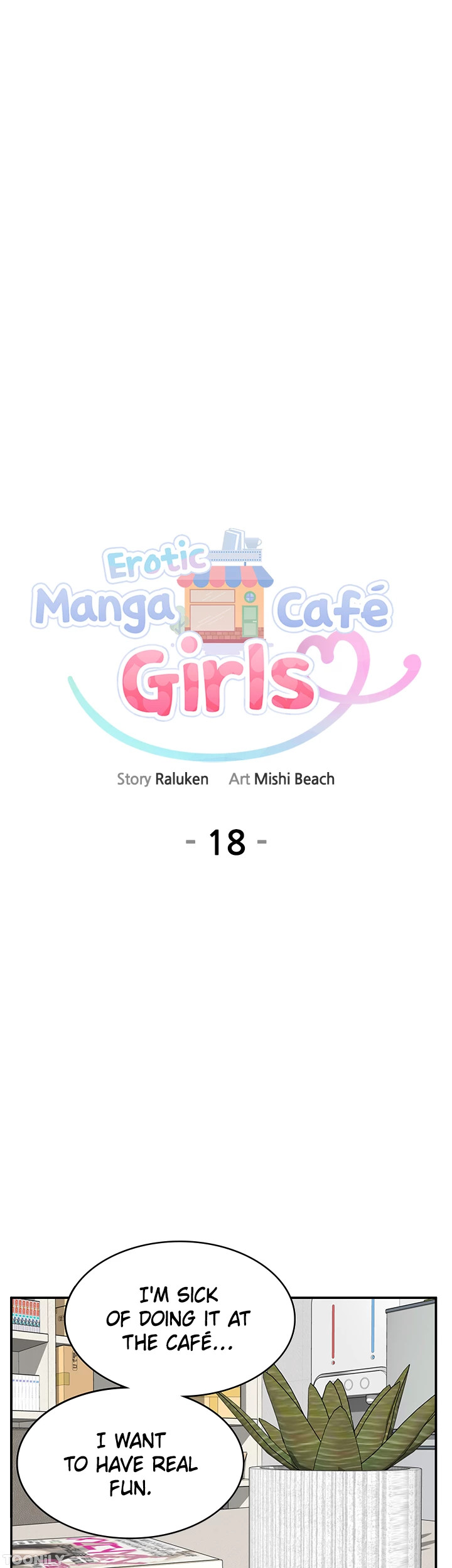 Erotic Manga Café Girls chapter 18 page 4