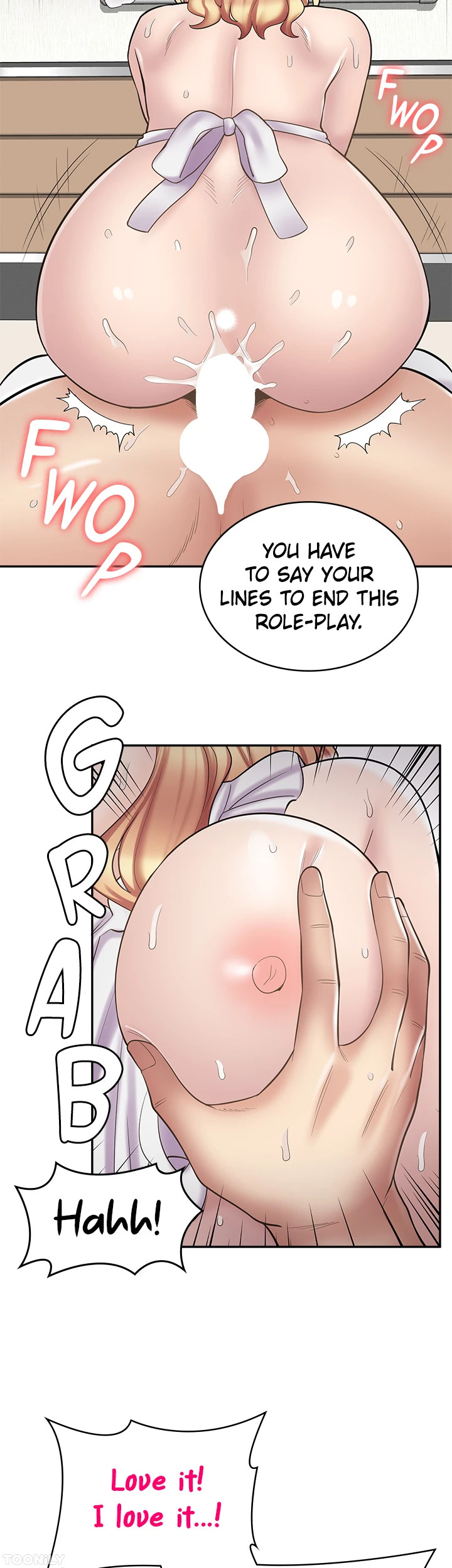 Erotic Manga Café Girls chapter 19 page 35