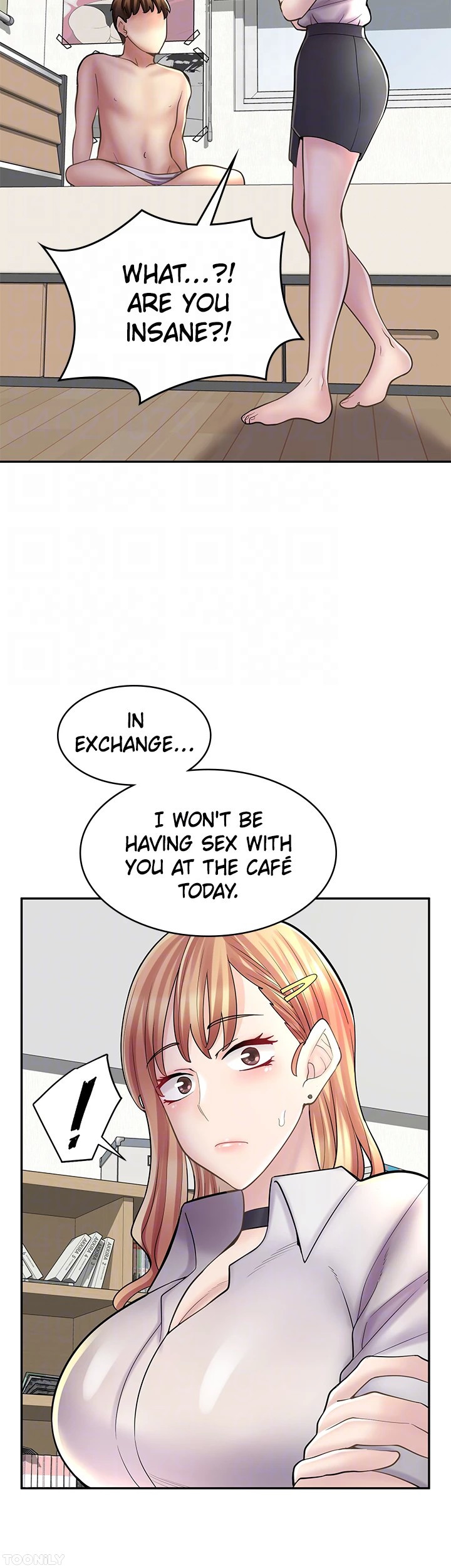 Erotic Manga Café Girls chapter 21 page 32
