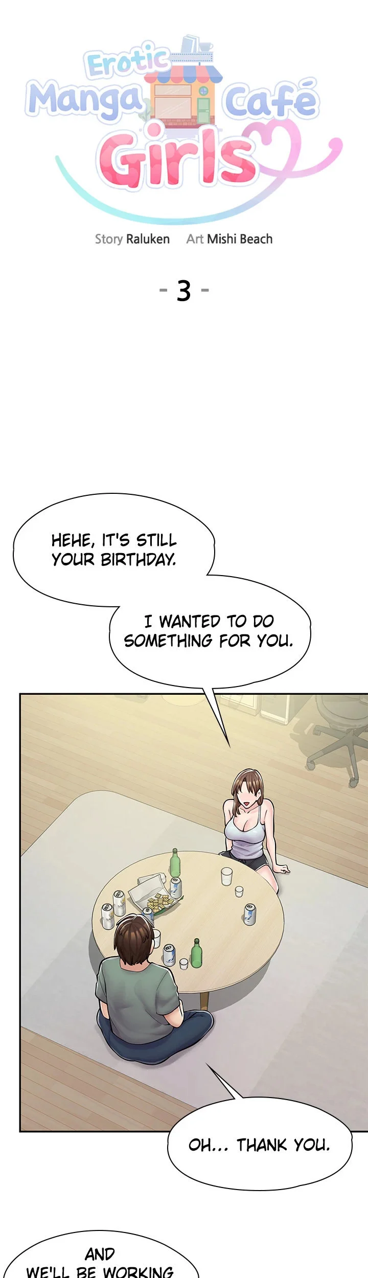 Erotic Manga Café Girls chapter 3 page 5