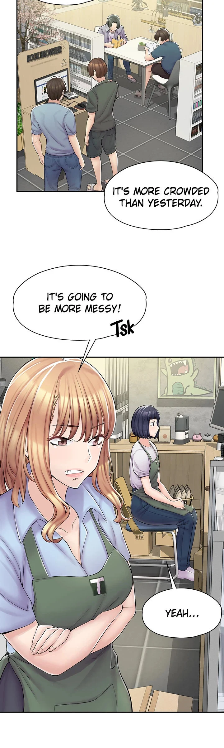 Erotic Manga Café Girls chapter 3 page 35