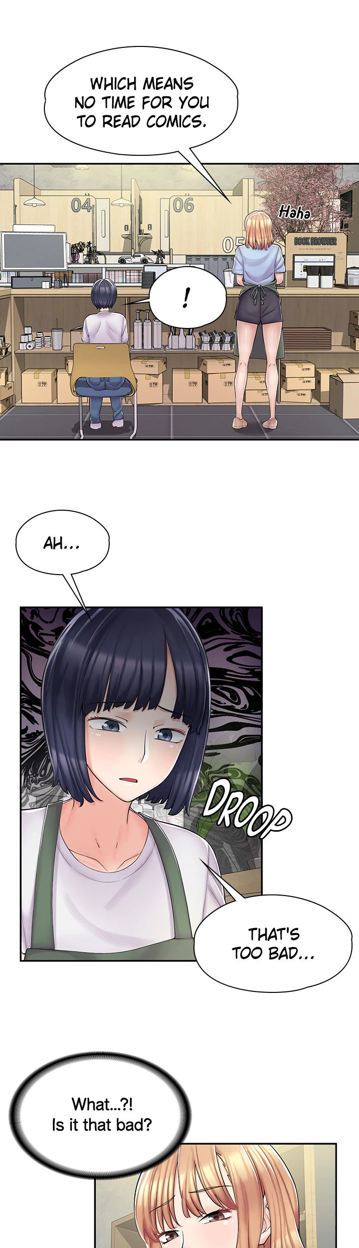 Erotic Manga Café Girls chapter 3 page 36