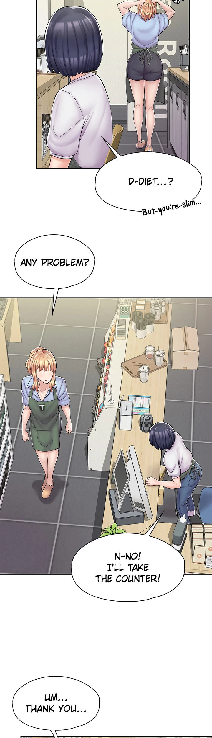 Erotic Manga Café Girls chapter 3 page 38