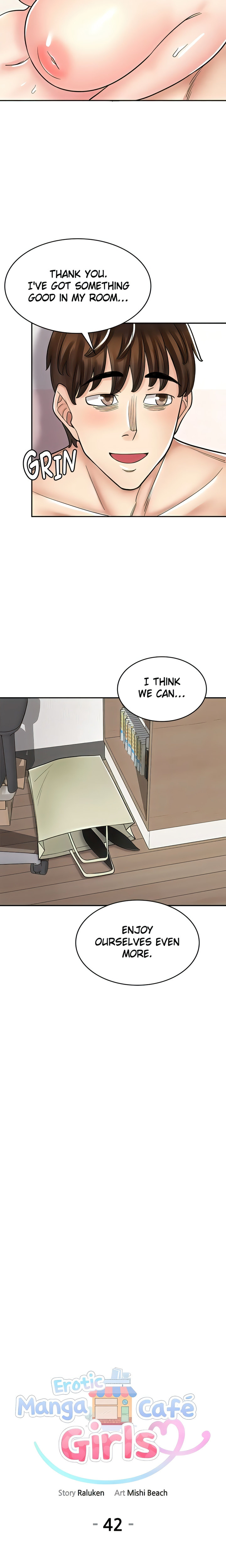 Erotic Manga Café Girls chapter 42 page 2