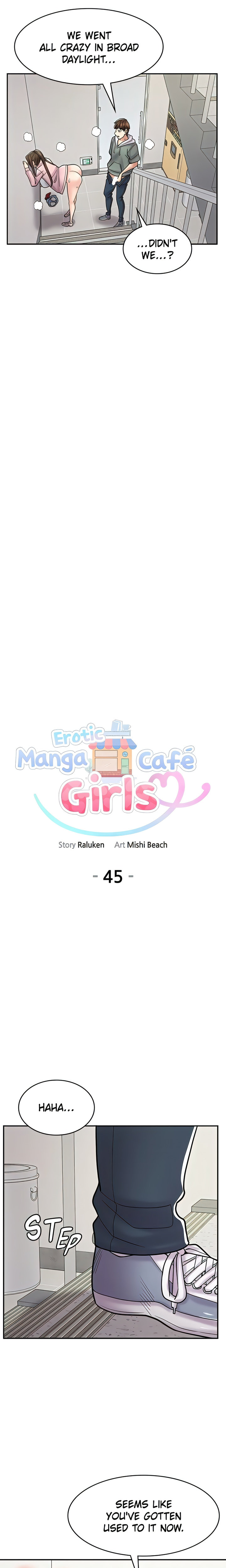 Erotic Manga Café Girls chapter 45 page 11
