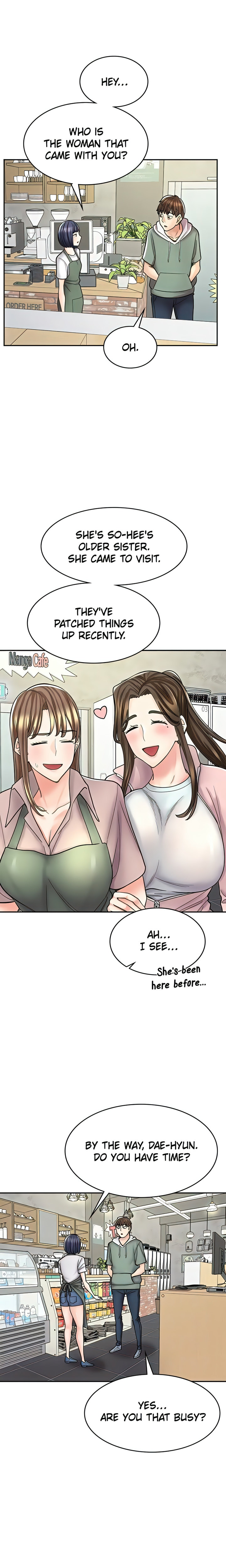 Erotic Manga Café Girls chapter 45 page 14