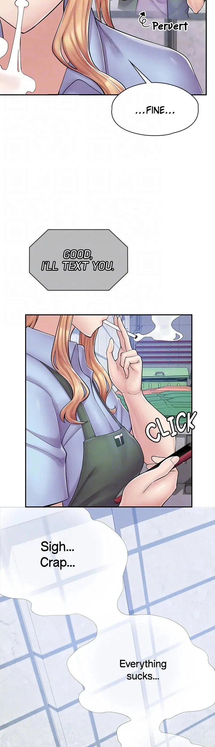 Erotic Manga Café Girls chapter 5 page 17