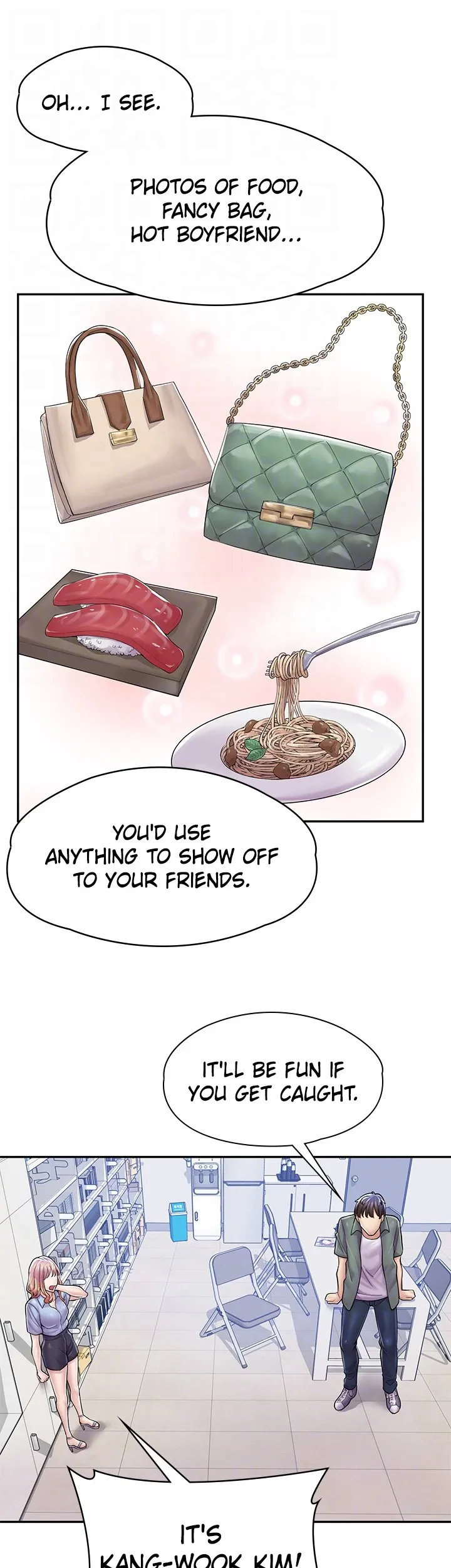 Erotic Manga Café Girls chapter 5 page 34