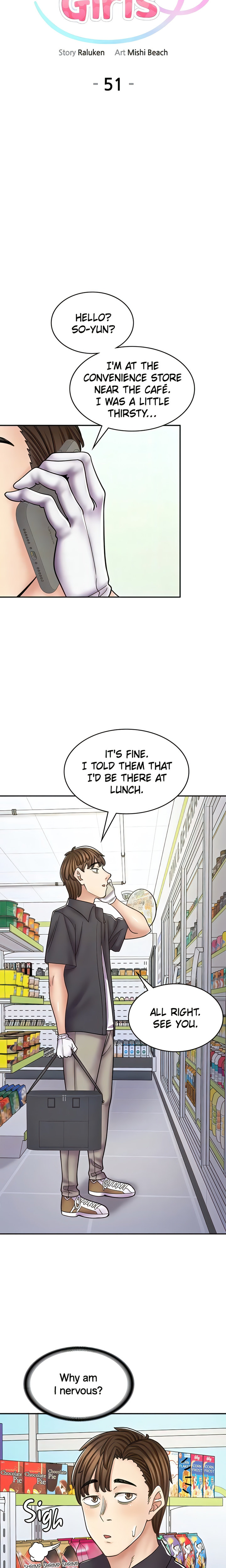 Erotic Manga Café Girls chapter 51 page 10