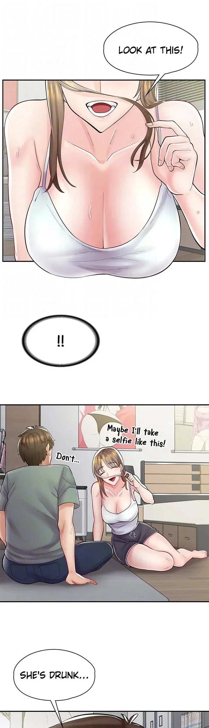 Erotic Manga Café Girls chapter 6 page 15