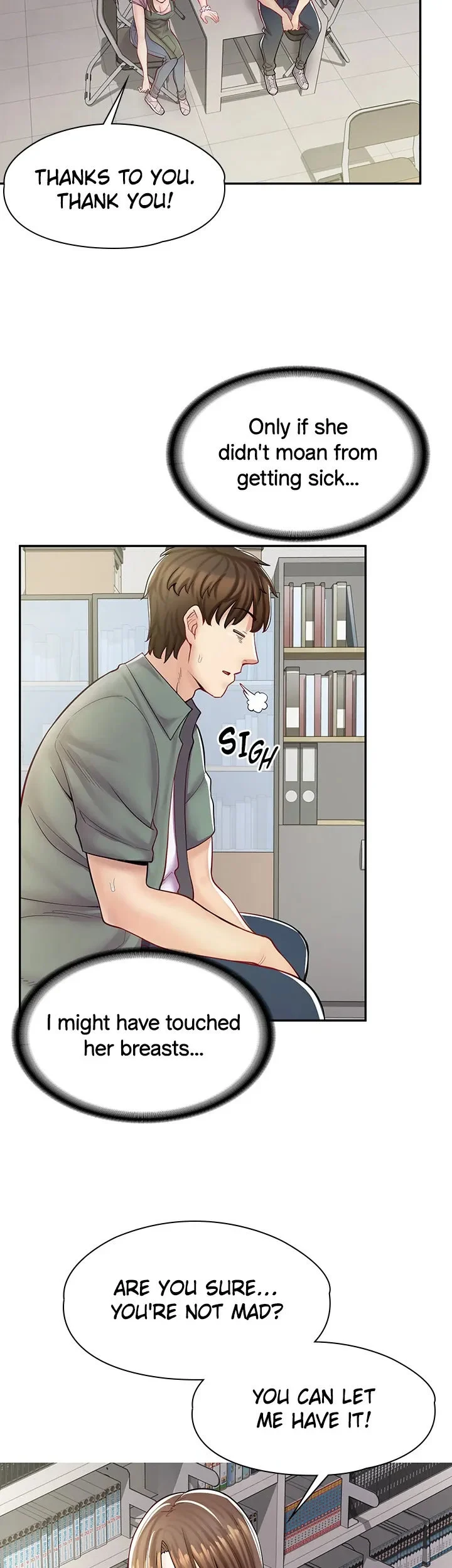 Erotic Manga Café Girls chapter 6 page 28
