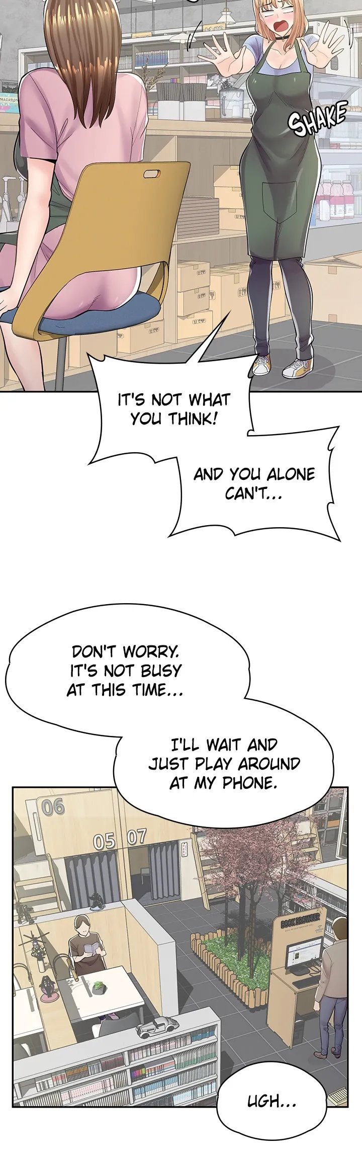 Erotic Manga Café Girls chapter 7 page 27