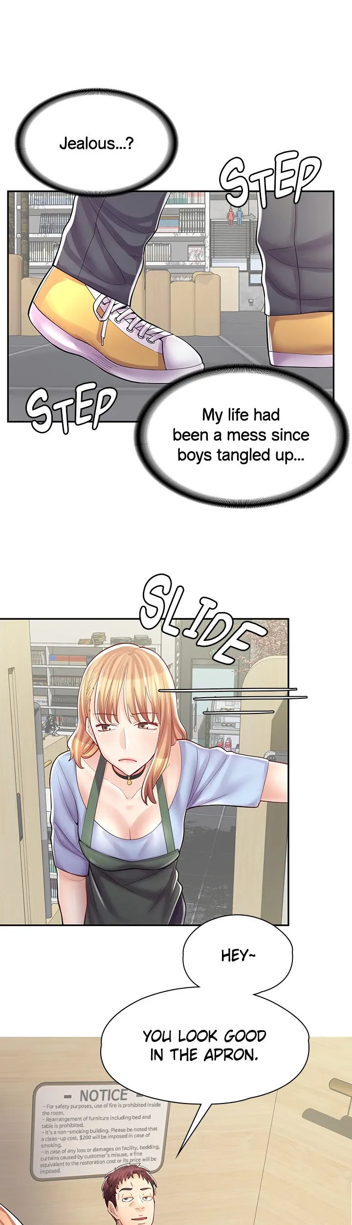 Erotic Manga Café Girls chapter 7 page 28