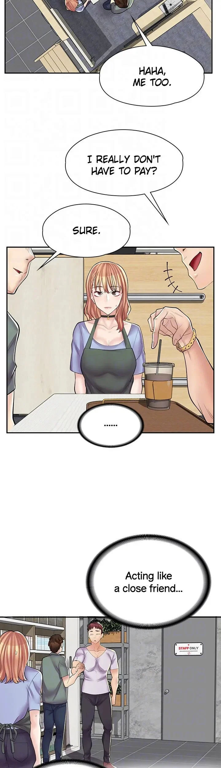 Erotic Manga Café Girls chapter 8 page 18