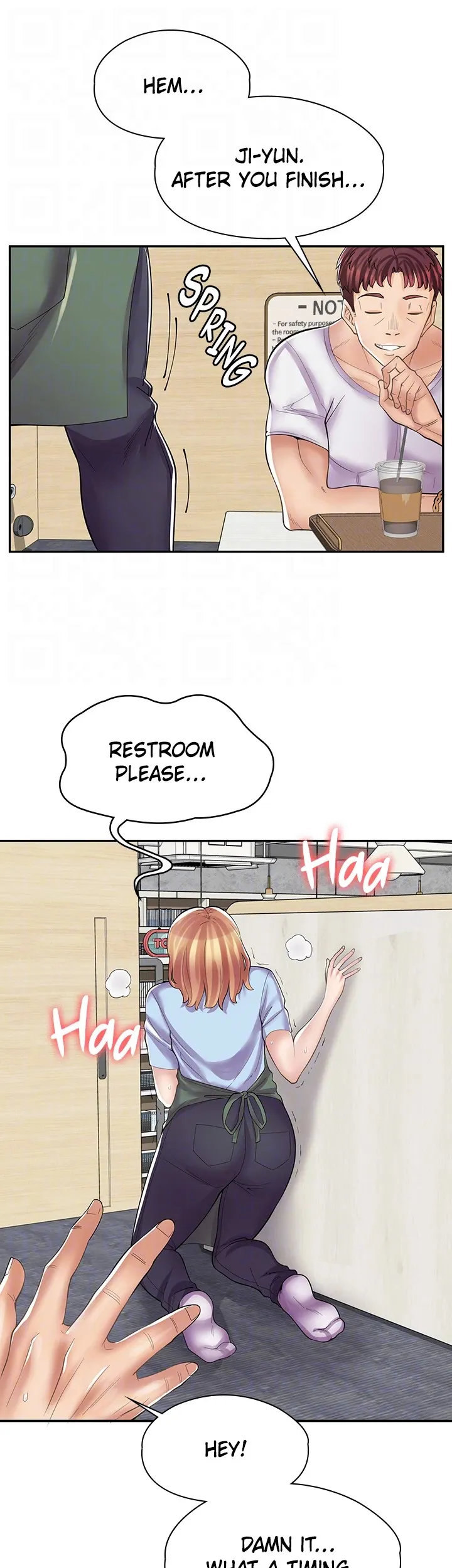 Erotic Manga Café Girls chapter 8 page 35