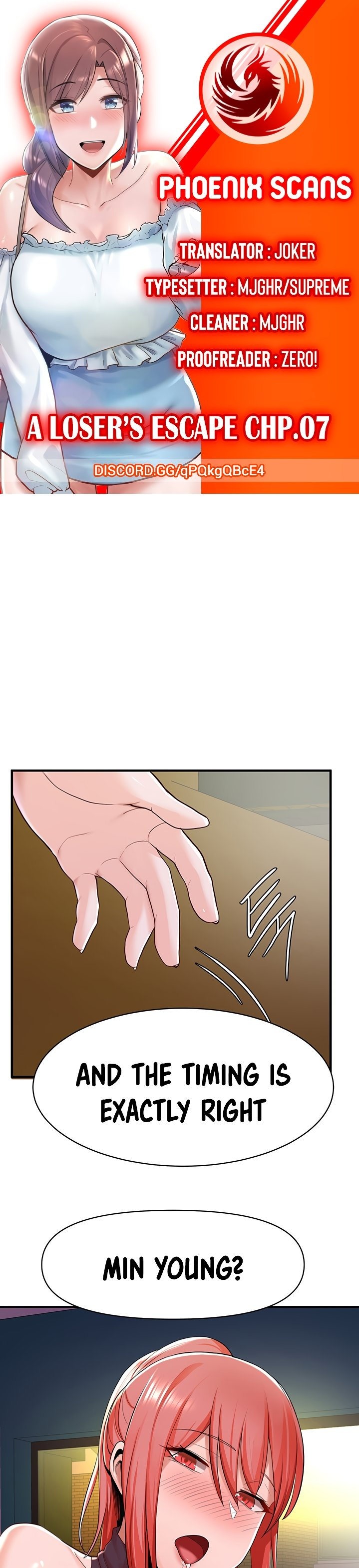 Escape Loser chapter 7 page 1