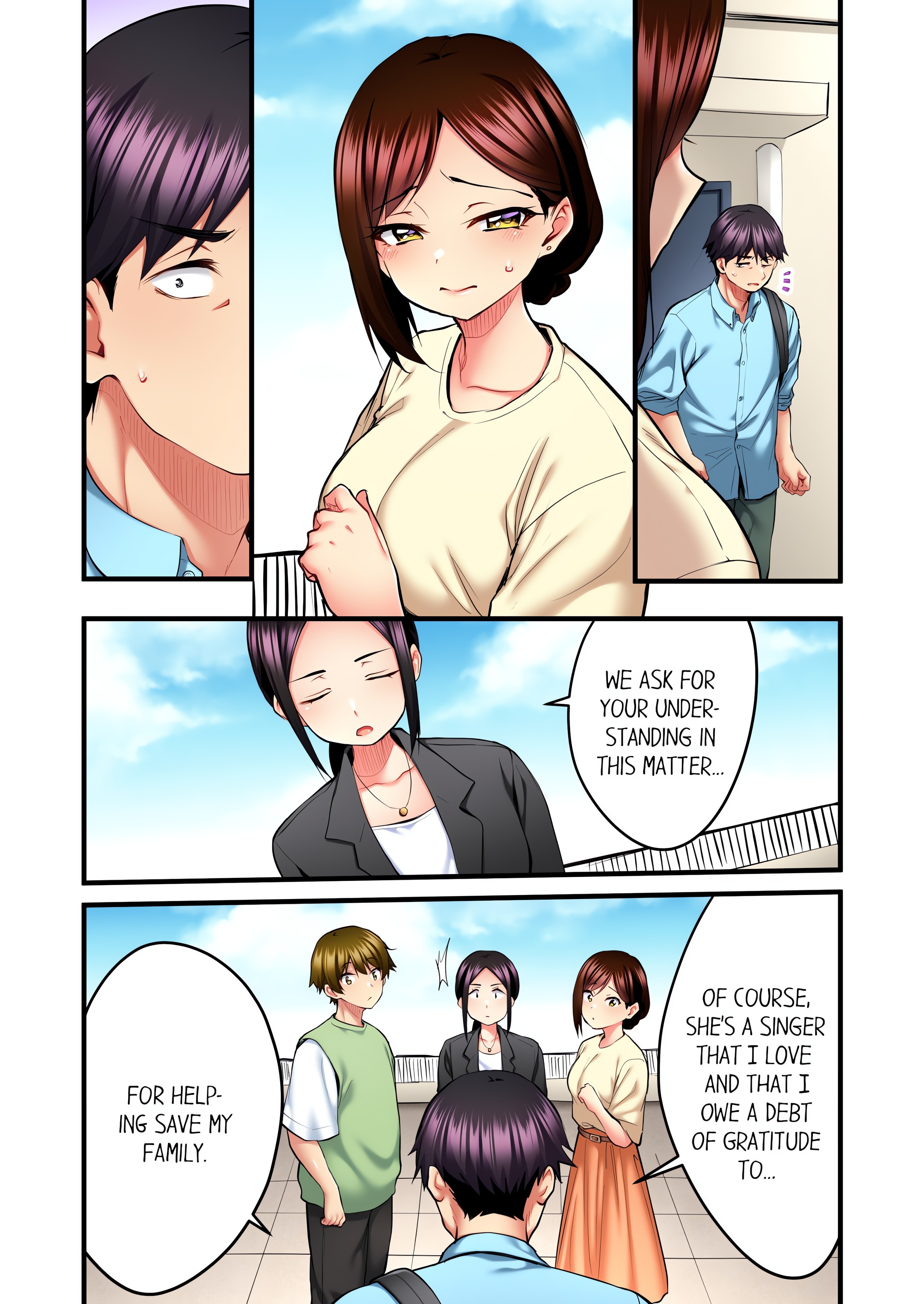 Even an Innocent TV Show Singer Needs Sex… (Uncensored) chapter 32 page 4