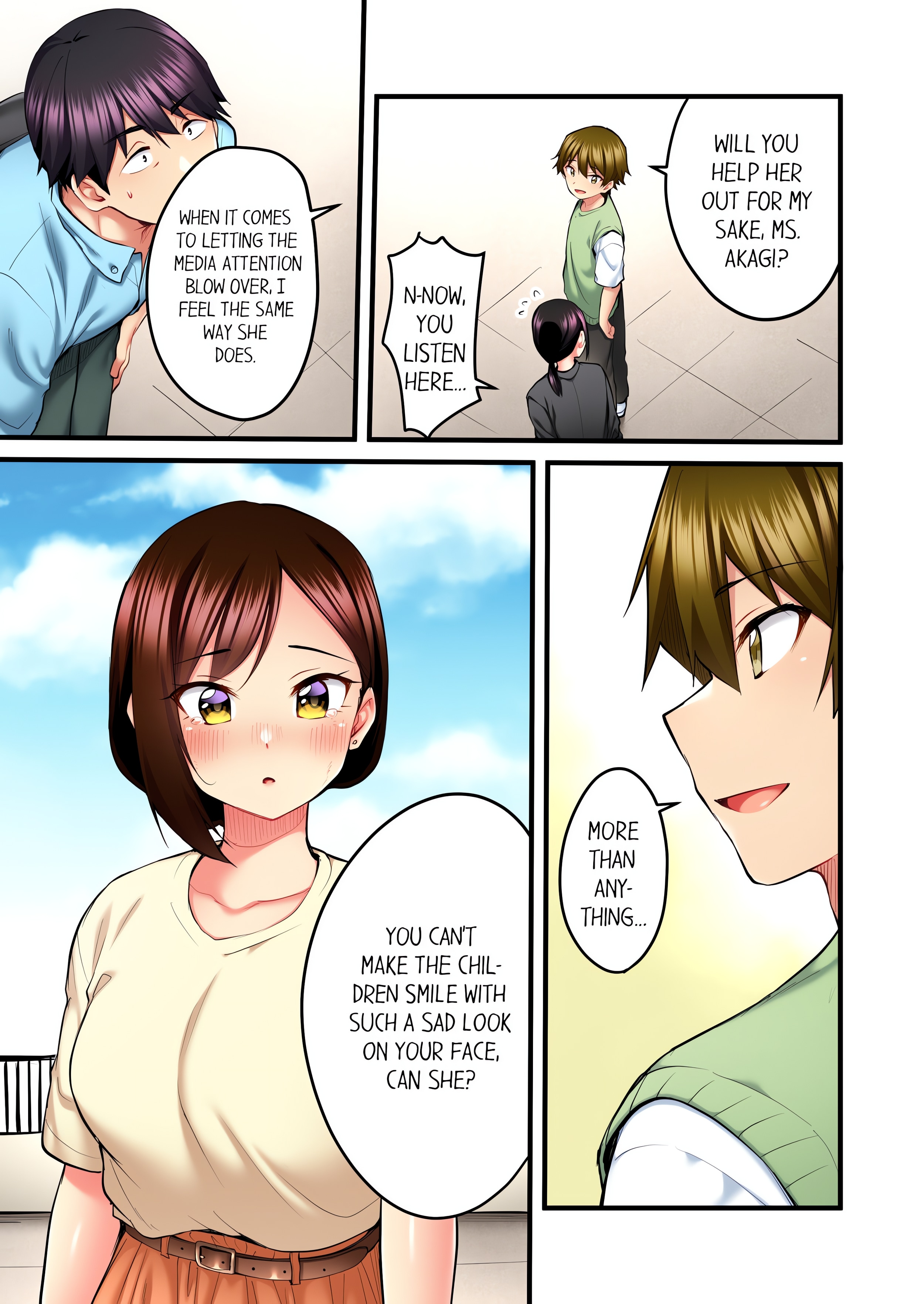 Even an Innocent TV Show Singer Needs Sex… (Uncensored) chapter 33 page 1