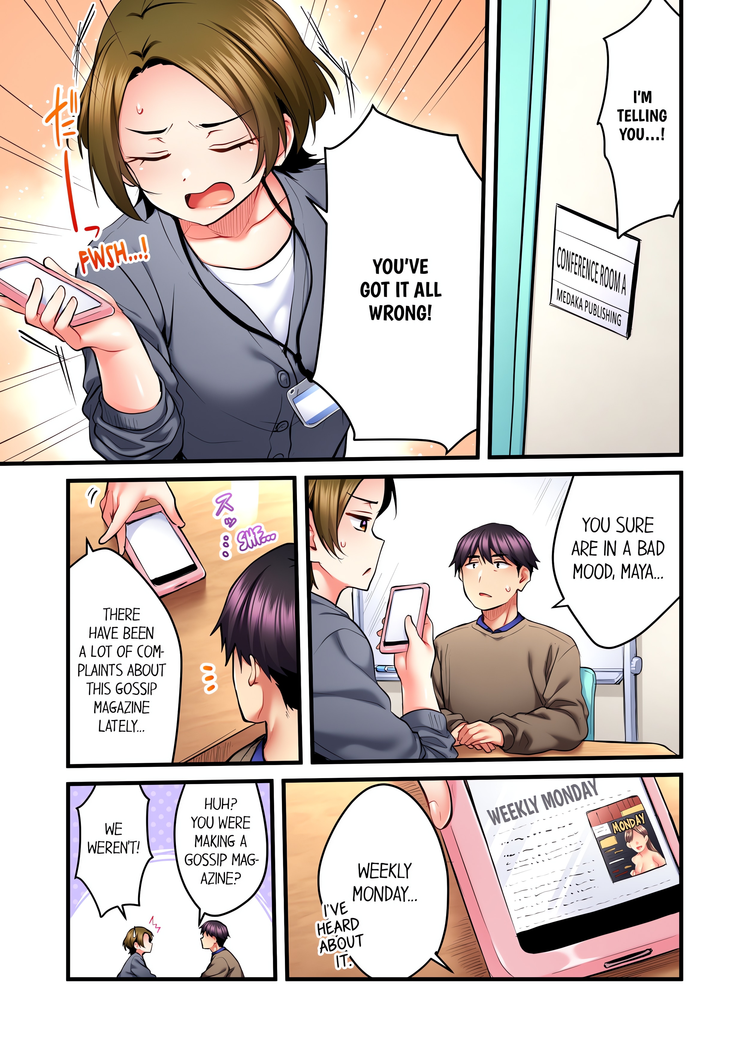 Even an Innocent TV Show Singer Needs Sex… (Uncensored) chapter 34 page 7