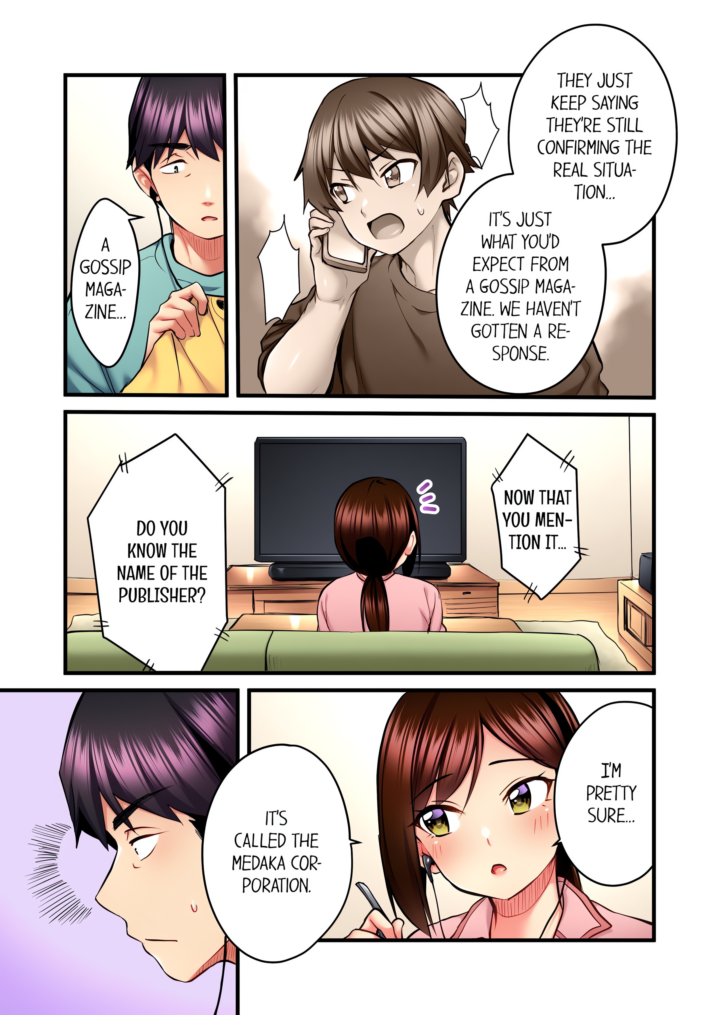 Even an Innocent TV Show Singer Needs Sex… (Uncensored) chapter 35 page 5