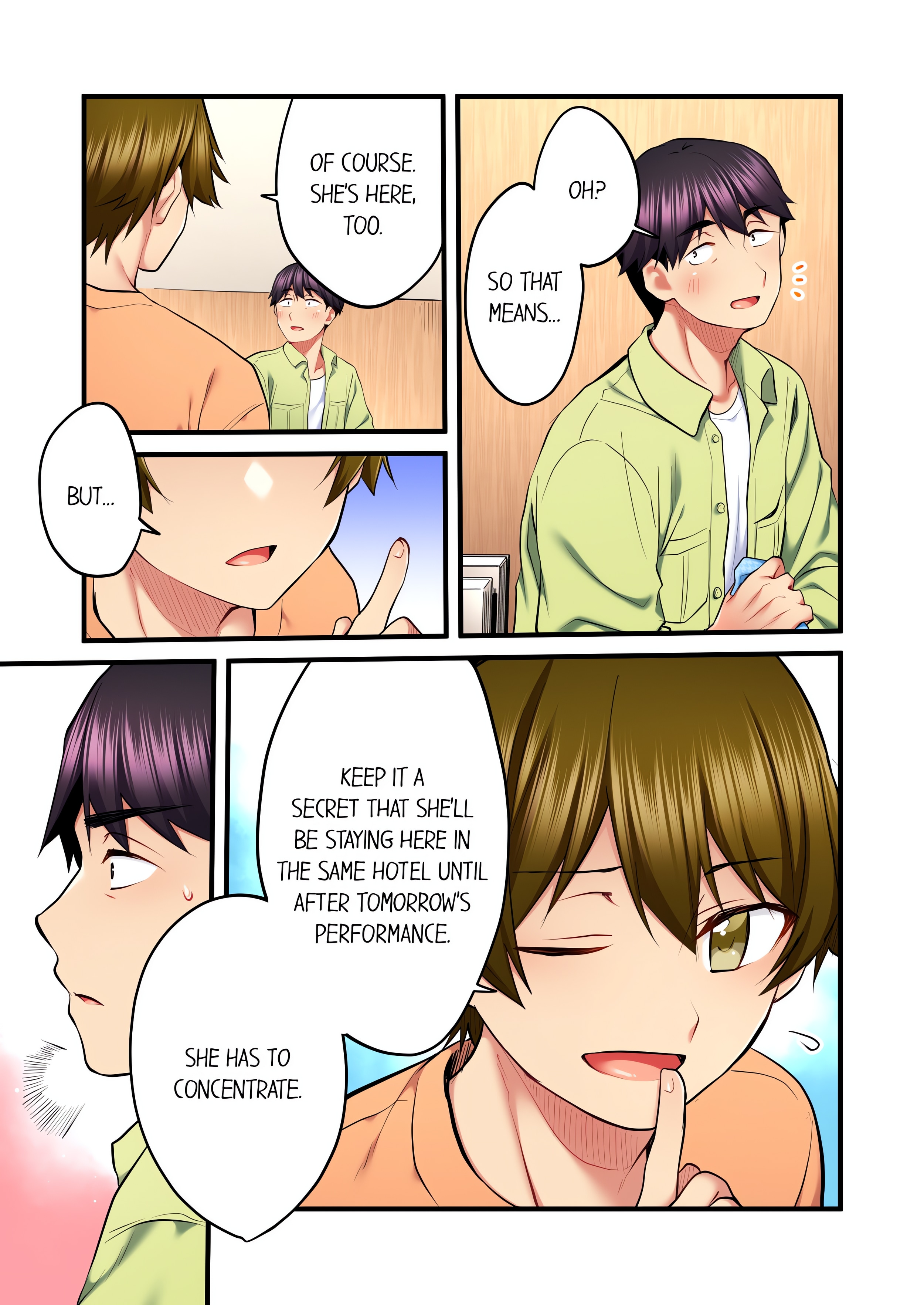 Even an Innocent TV Show Singer Needs Sex… (Uncensored) chapter 42 page 7