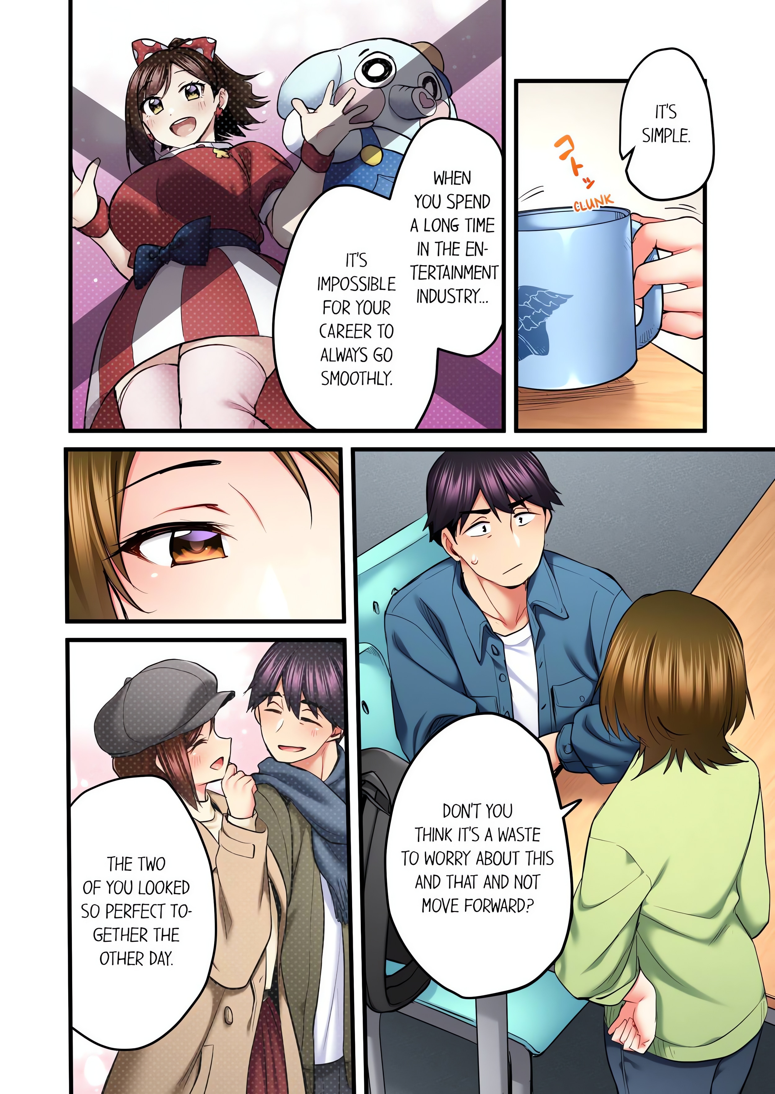 Even an Innocent TV Show Singer Needs Sex… (Uncensored) chapter 70 page 8