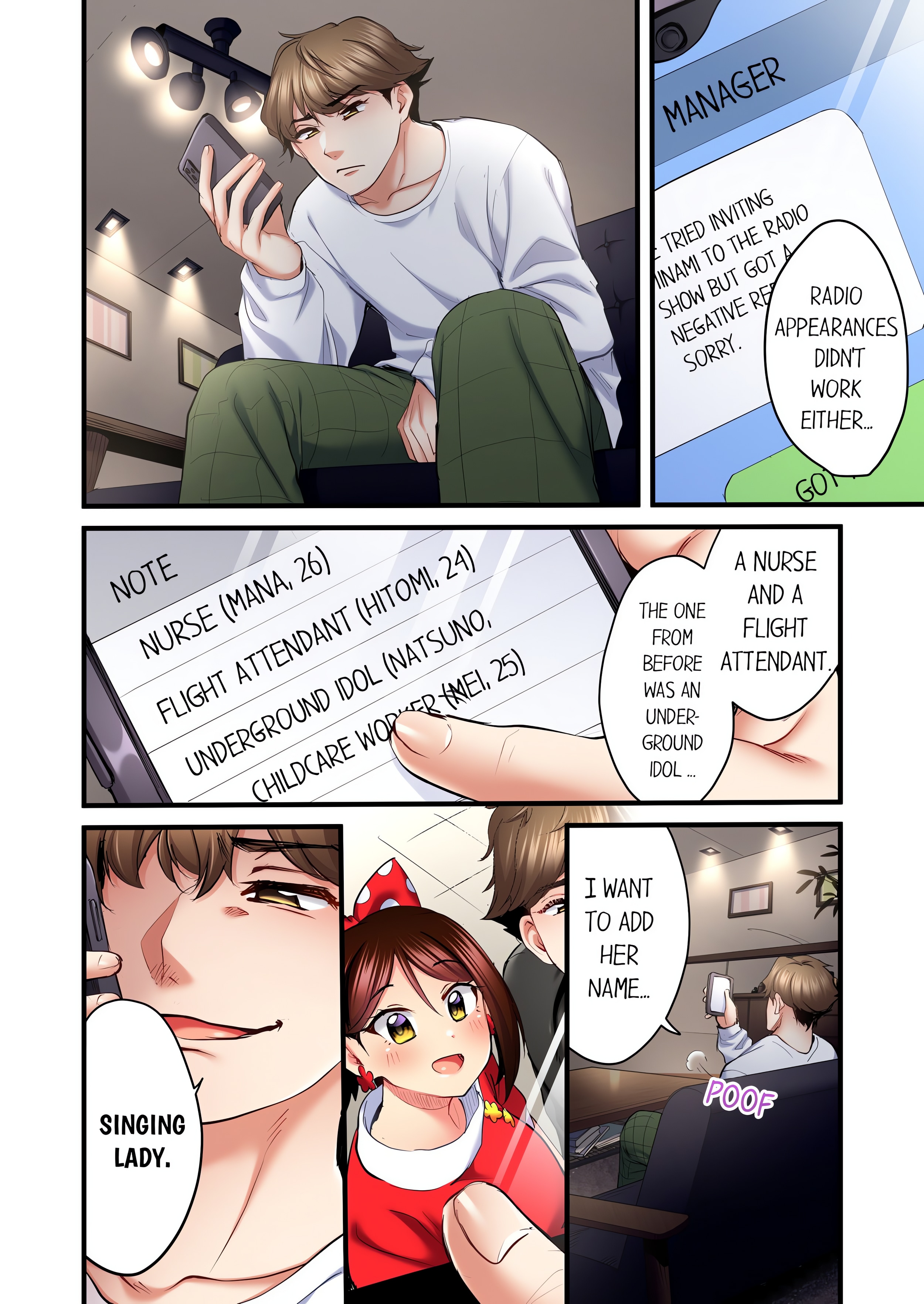 Even an Innocent TV Show Singer Needs Sex… (Uncensored) chapter 78 page 8