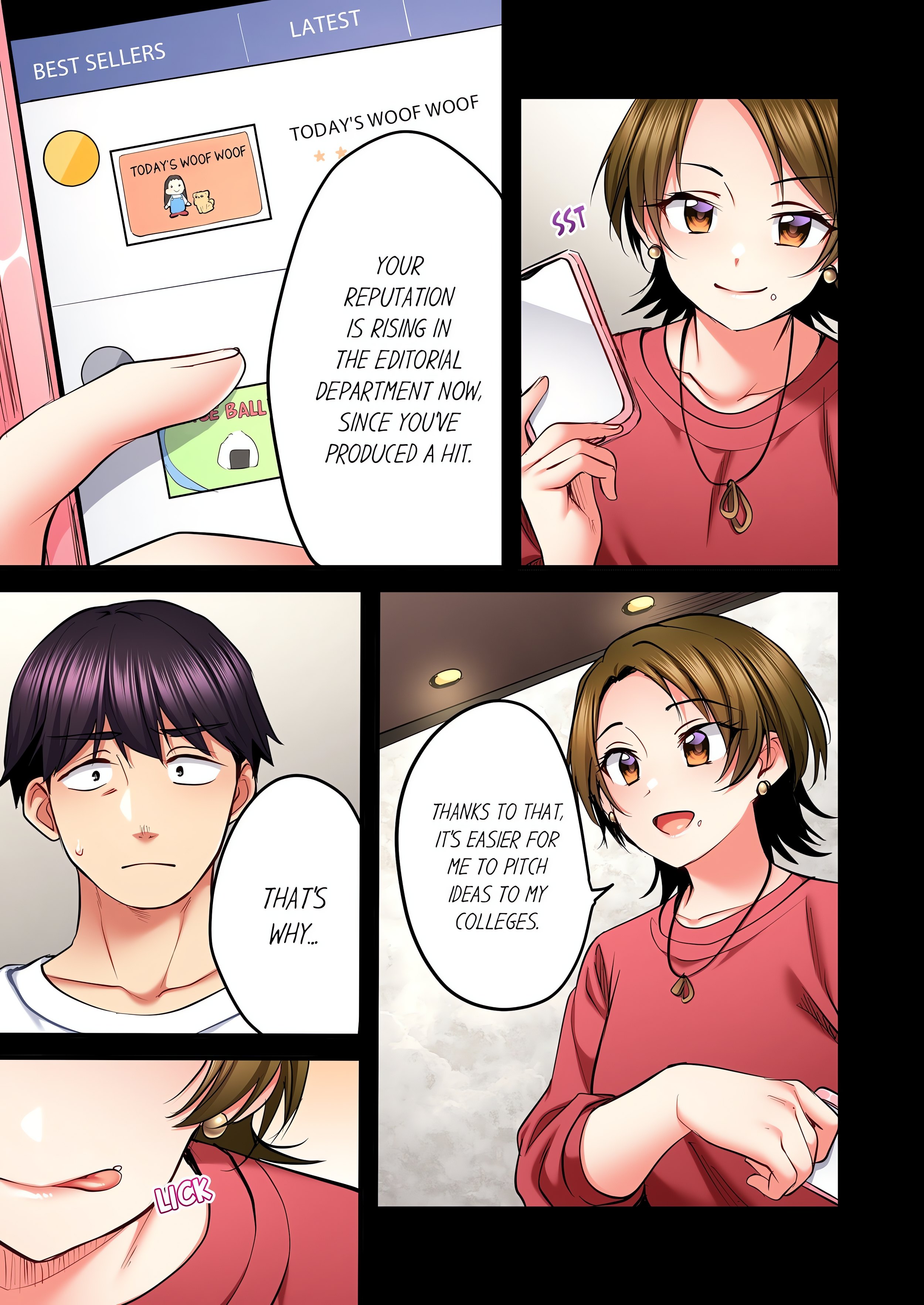 Even an Innocent TV Show Singer Needs Sex… (Uncensored) chapter 88 page 3